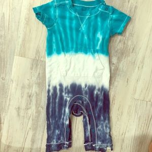 Burts bees baby boy romper